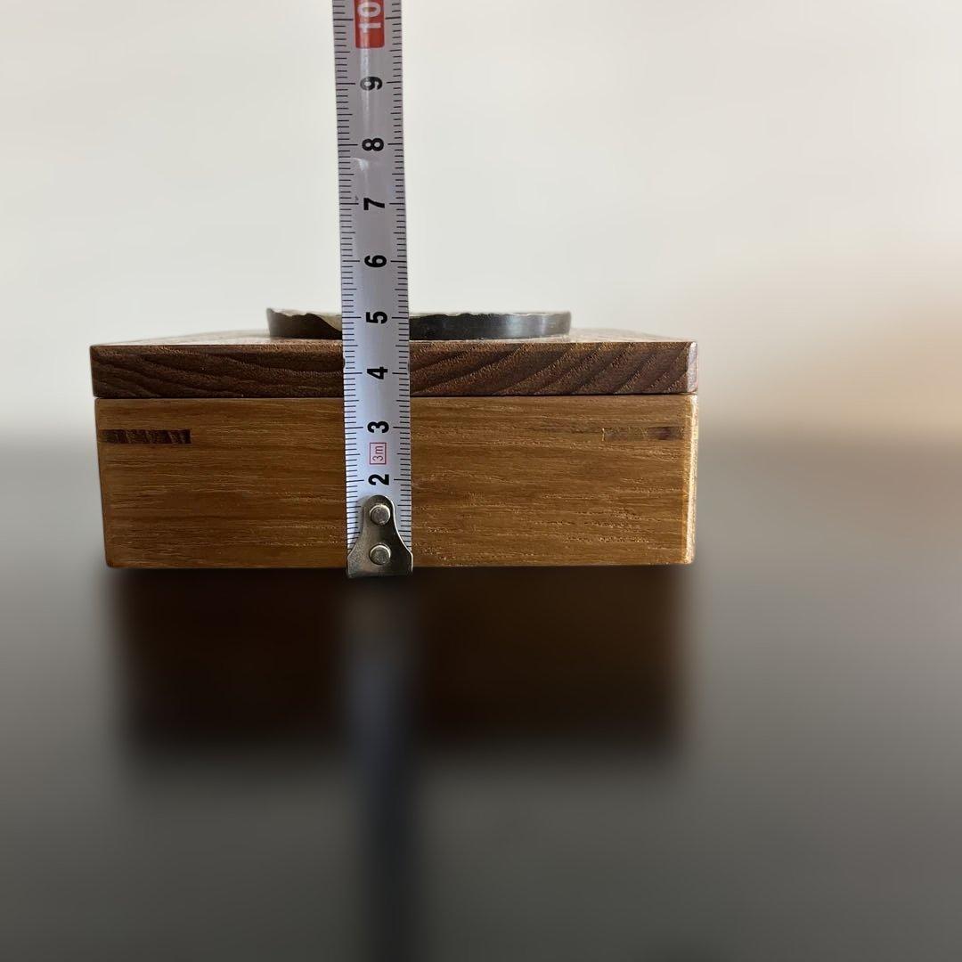 日展参与　彫刻家　三橋國民　彫金　金工　小物入れ　送料無料　総重量496.1g
