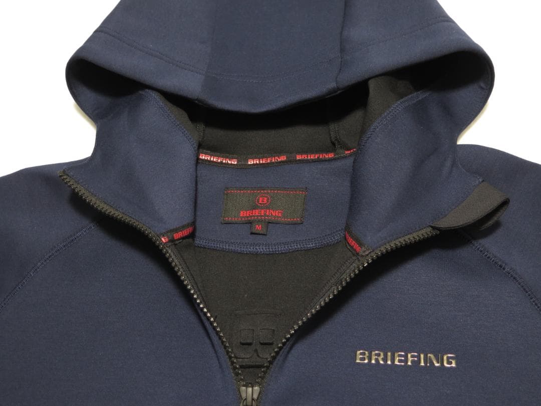 ⓂBRIEFING GOLF ブリーフィングゴルフWARM 3DLOGOパーカー