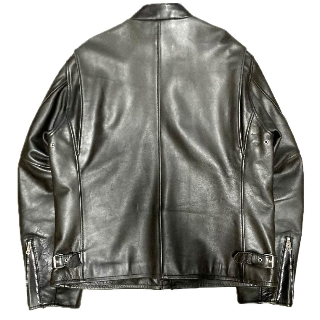 Schott ショット シープスキン シングルライダース ジャケット 2XL 黒