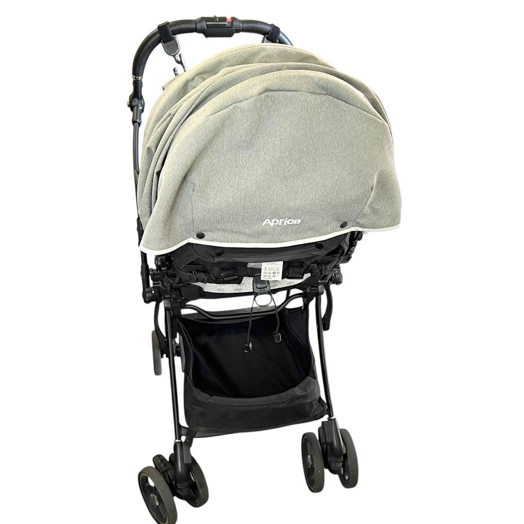 【極美品】Aprica ラクーナビッテクッション レザーハンドル 2107603