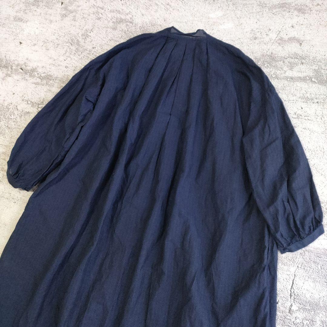 極美品/A PIECE OF LIBRARY/リノカディシャンブレーワンピース