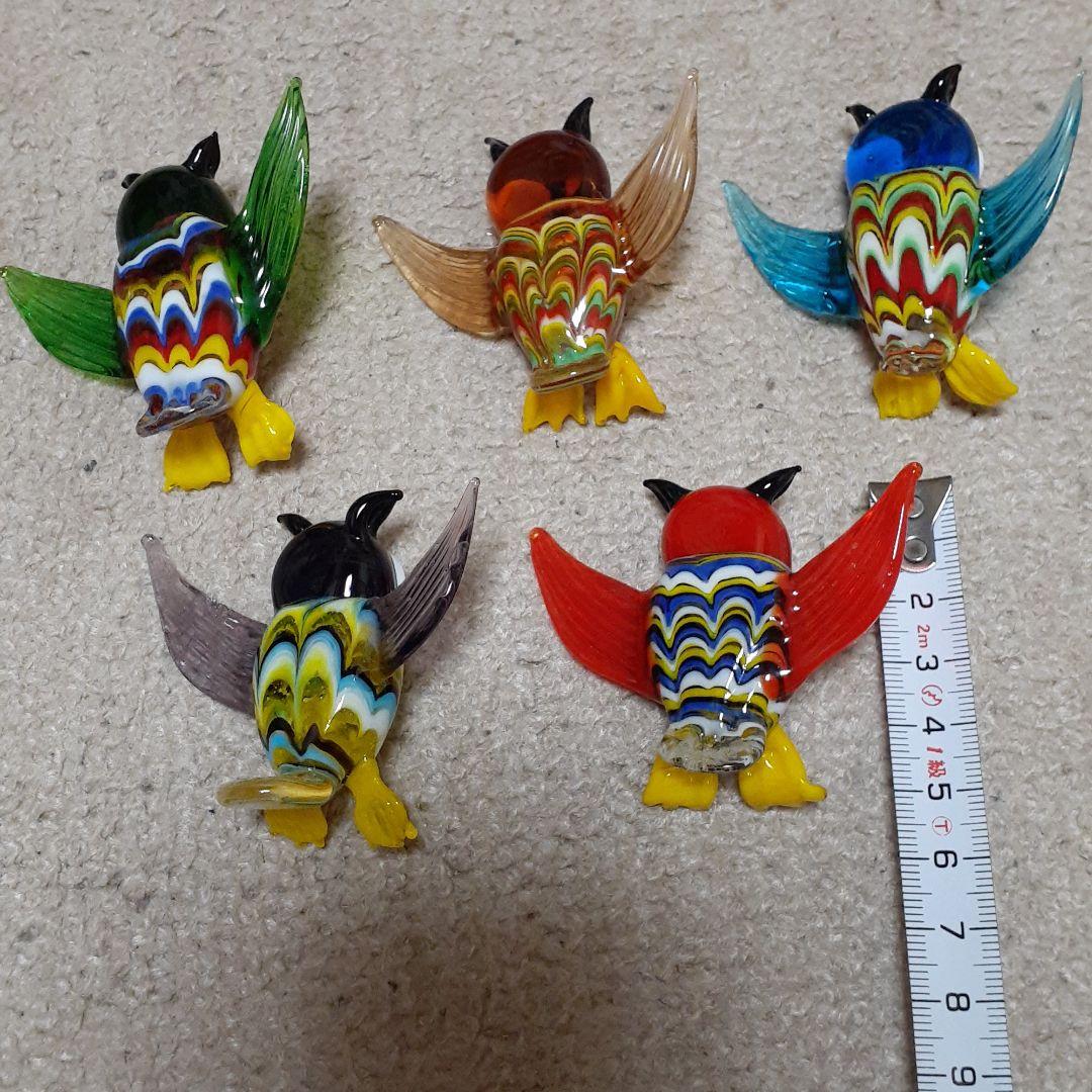 フクロウ置き物　たくさん