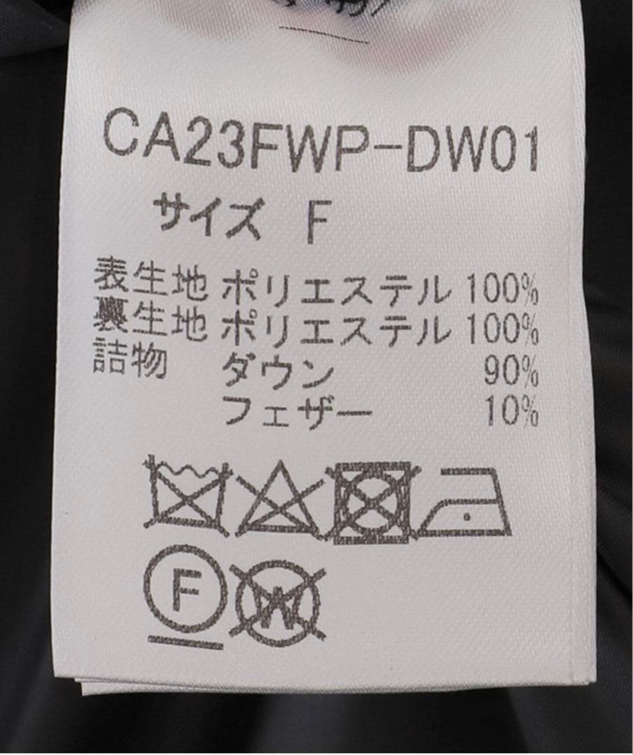 【CALUX/キャラクス】　ダウンコート