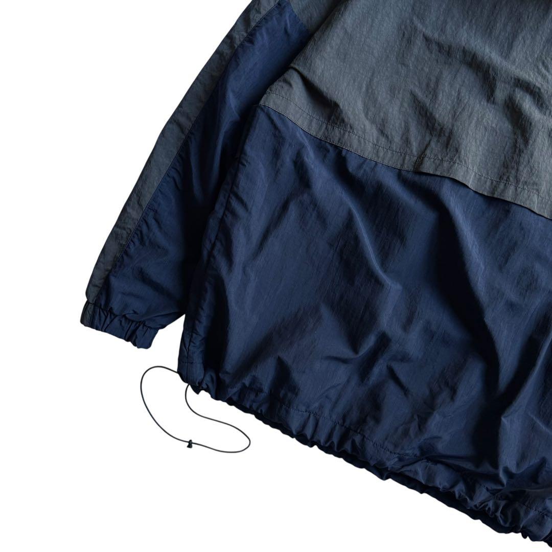 ナイキ　ナイロンジャケット アノラックパーカ ストリート系 ネイビー ダンサー