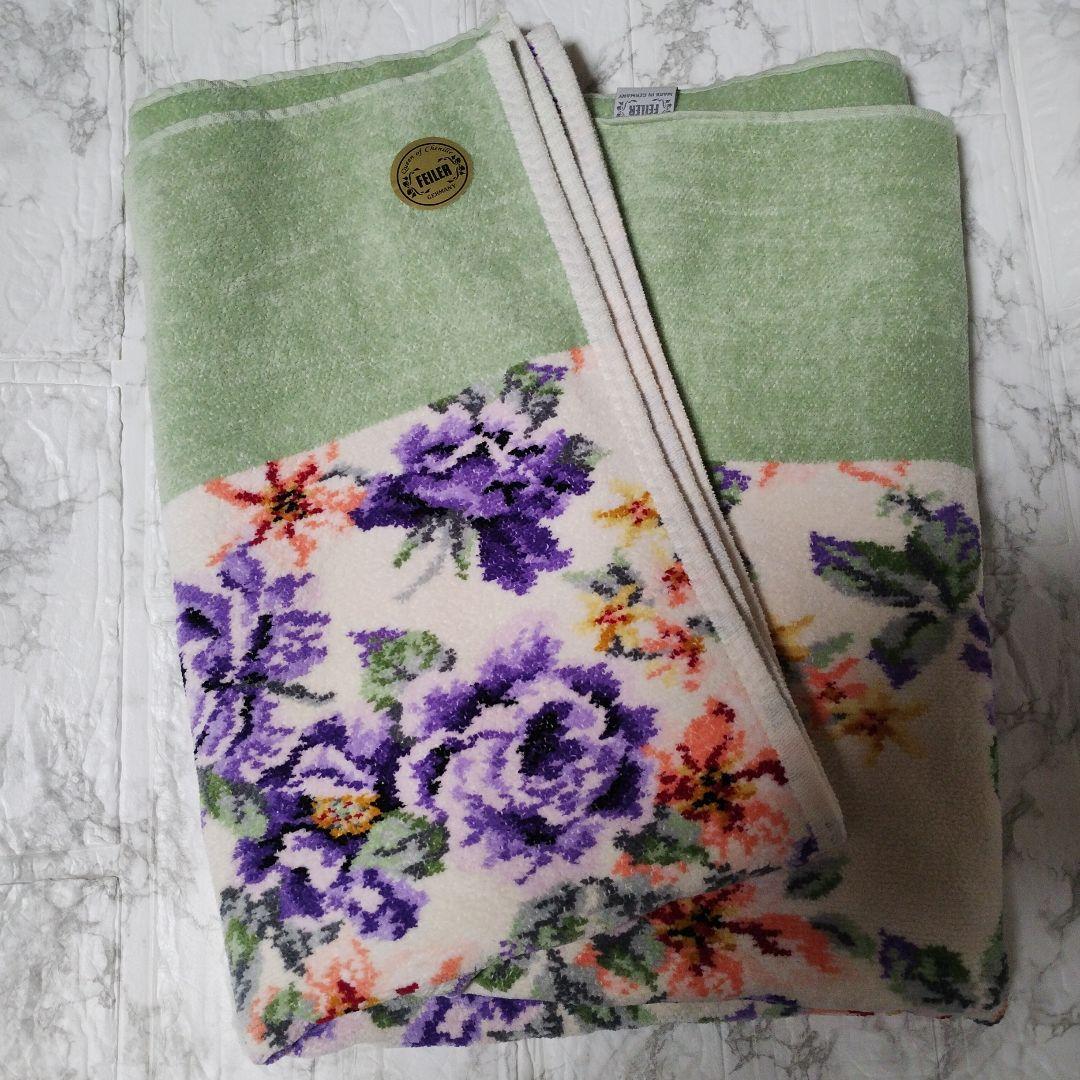 フェイラー　feiler　大判バスタオル　ひざ掛け　75✕150　新品