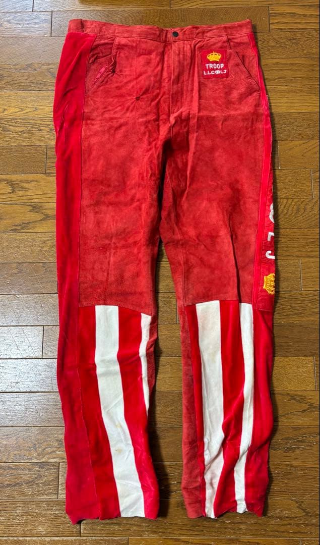 [希少]TROOP VINTAGE スウェードパンツ