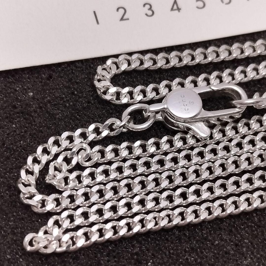訳あり特別価格 GUCCI グッチ 45cm ネックレス 喜平 チェーン