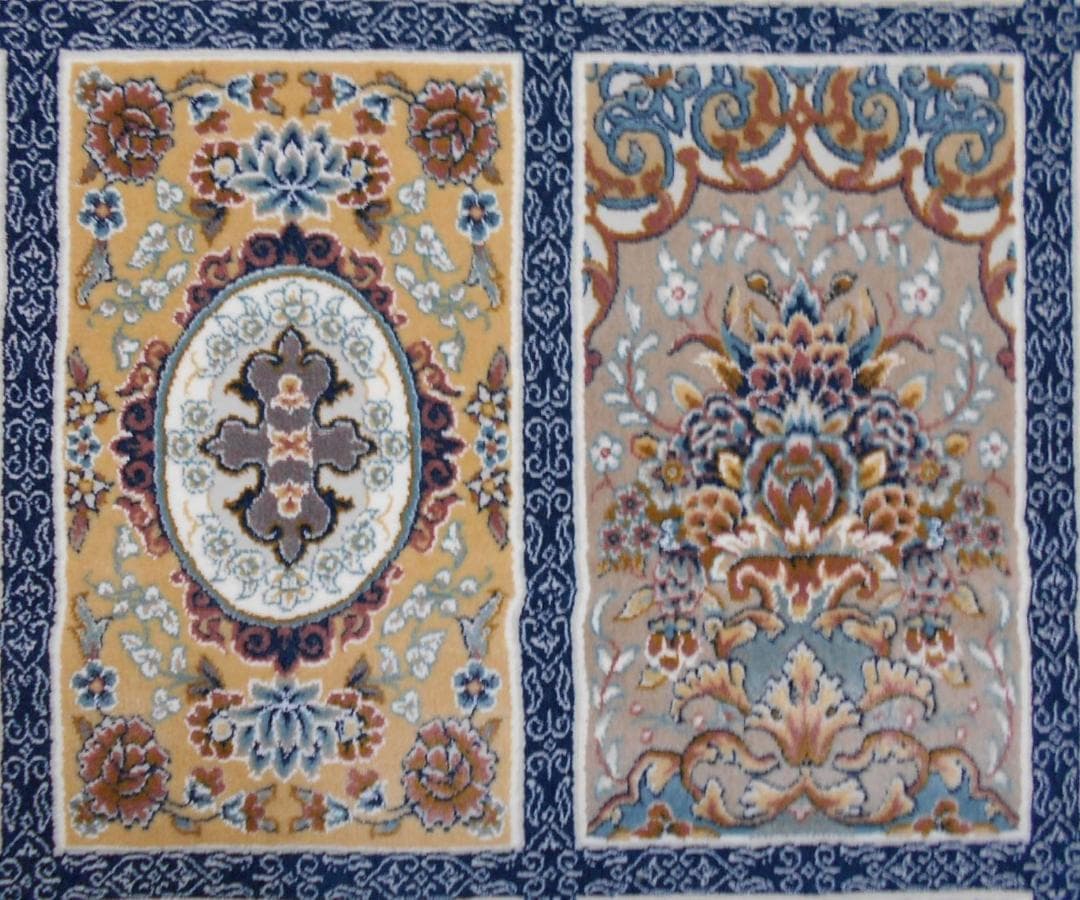 225万ノット！超高密度織 絨毯！本場 イラン産200×250cm‐201971