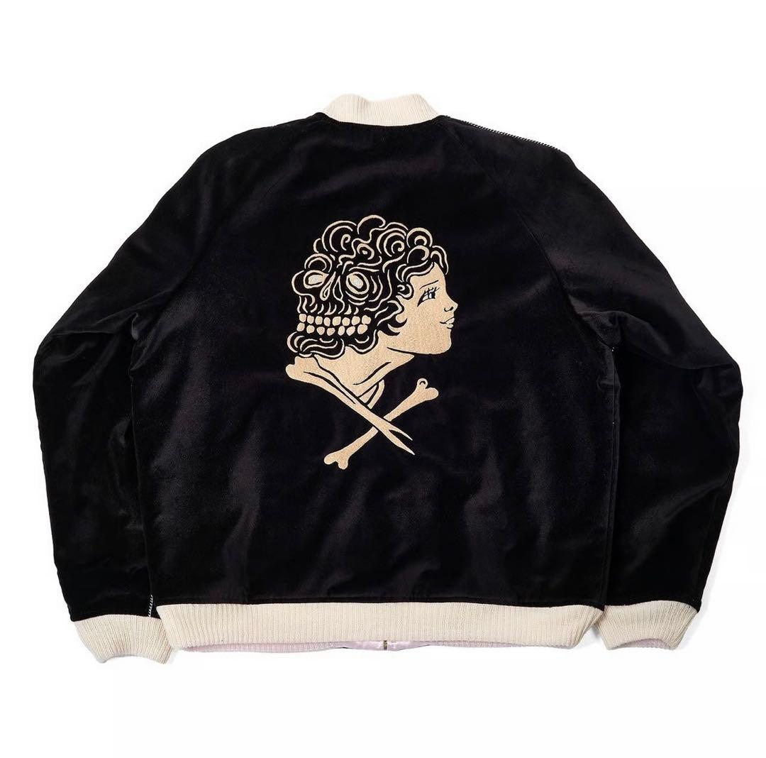 【新品未使用】TSY ORIGINAL スカジャン BLACK×PINK