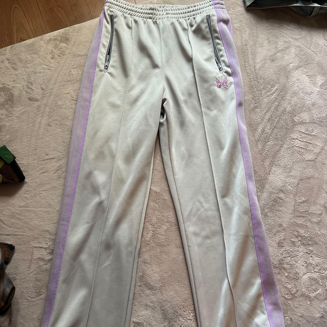 Needles サイドストライプパンツ S