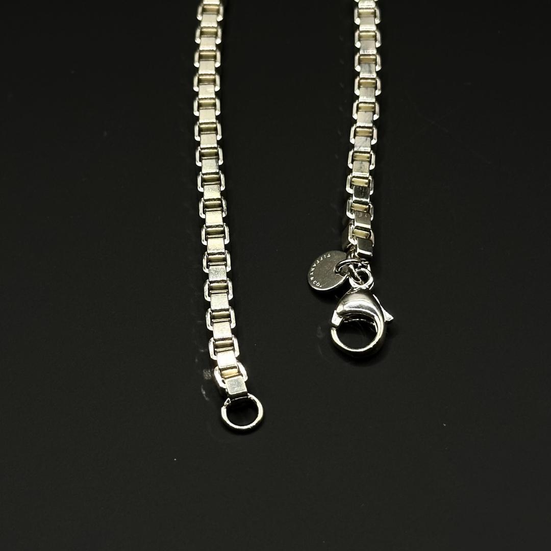 【美品】Tiffany & Co ベネチアン ブレスレット SV925