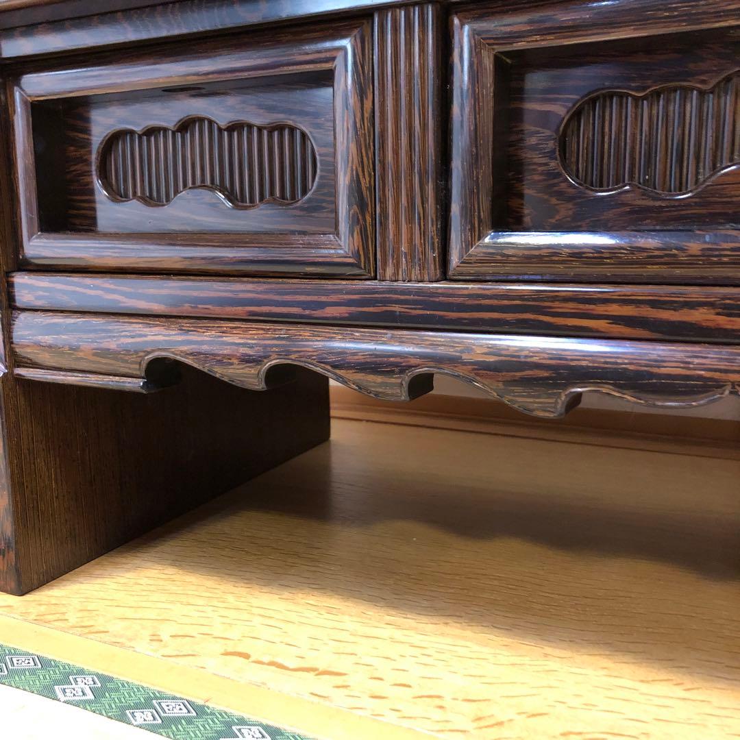 経机　引き出し付き　幅約106.5cm