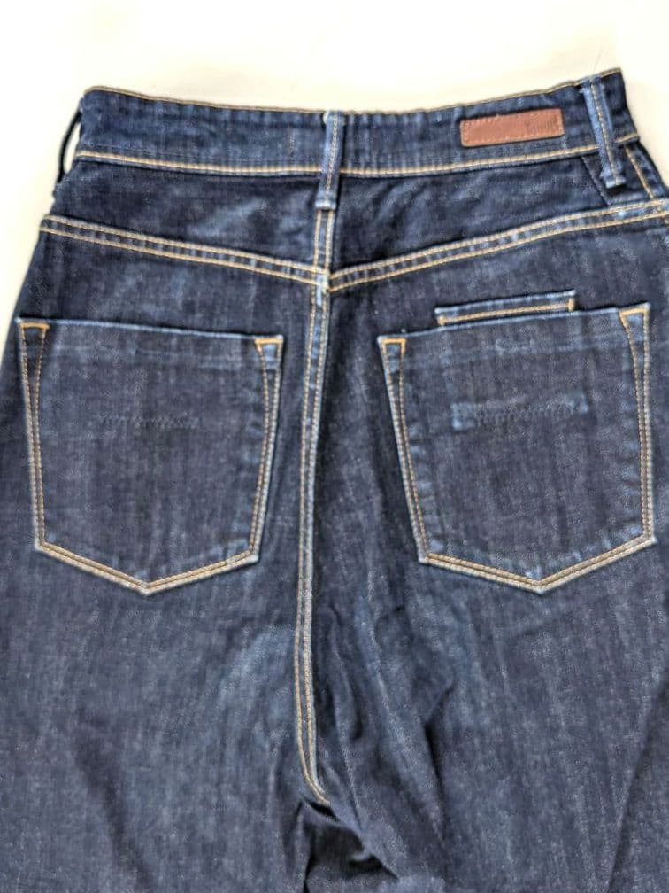 ヤヌーク　ジョーン　25　ワイドデニムパンツ