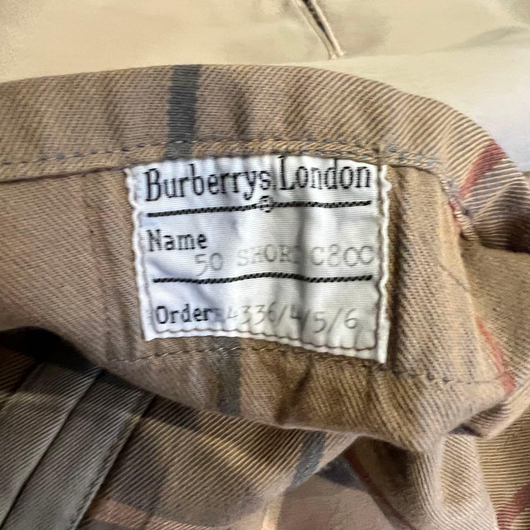Burberrys 80S 一枚袖 ヴィンテージ バルカラーコート