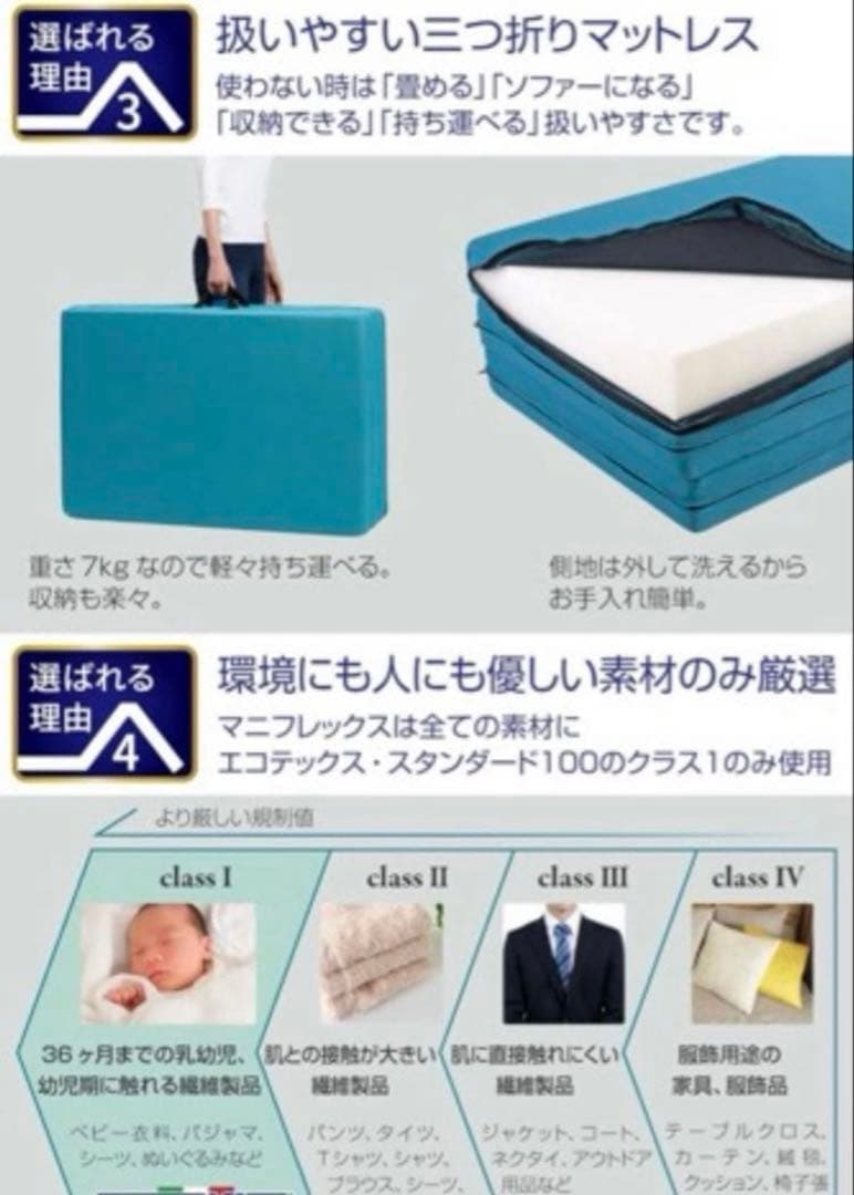 【マニフレックス】 メッシュウィング クイーンサイズのマットレス