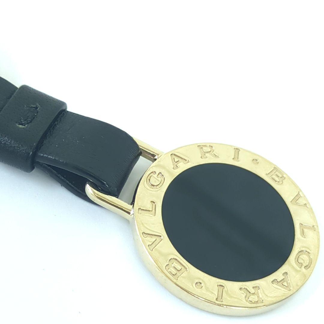 BVLGARI ブルガリ キーリング キーホルダー レザー　イタリア製