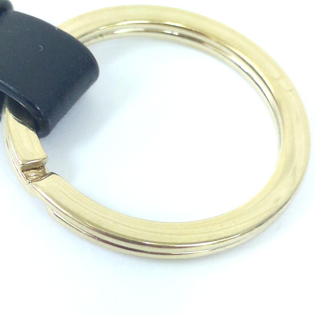 BVLGARI ブルガリ キーリング キーホルダー レザー　イタリア製