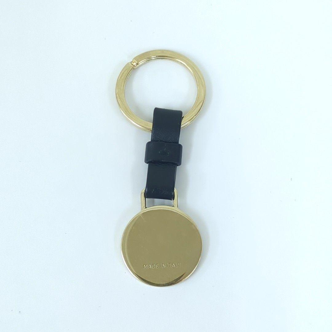 BVLGARI ブルガリ キーリング キーホルダー レザー　イタリア製