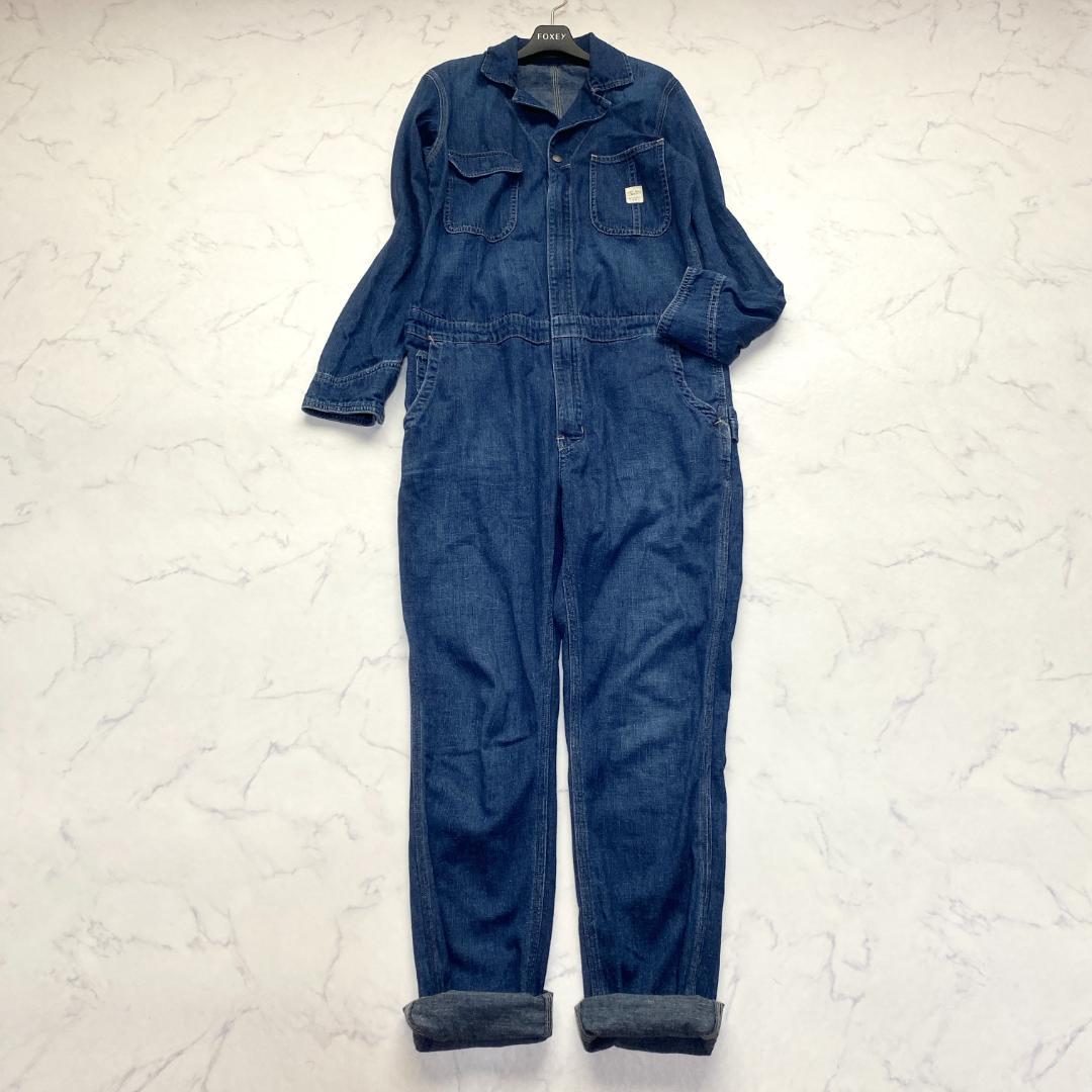 デニム&サプライ ラルフローレンジャンプスーツ オールインワン デニム 紺 M