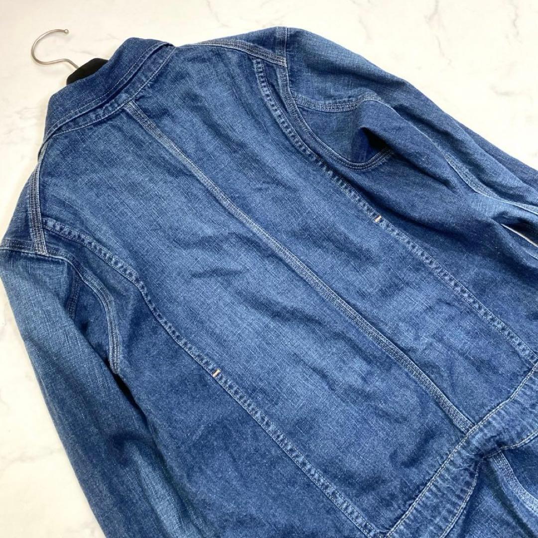 デニム&サプライ ラルフローレンジャンプスーツ オールインワン デニム 紺 M