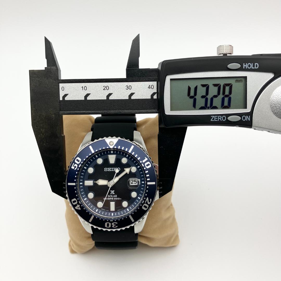 美品 セイコー プロスペックスダイバースキューバ V157-0BT0 腕時計