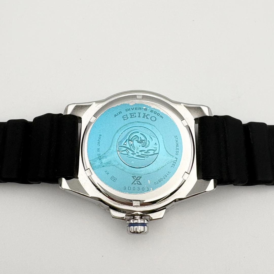 美品 セイコー プロスペックスダイバースキューバ V157-0BT0 腕時計