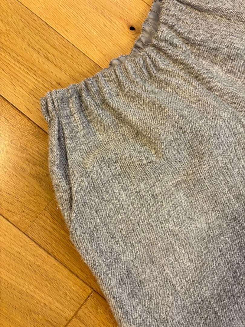 中川政七商店　キュロットスカート ウール+麻