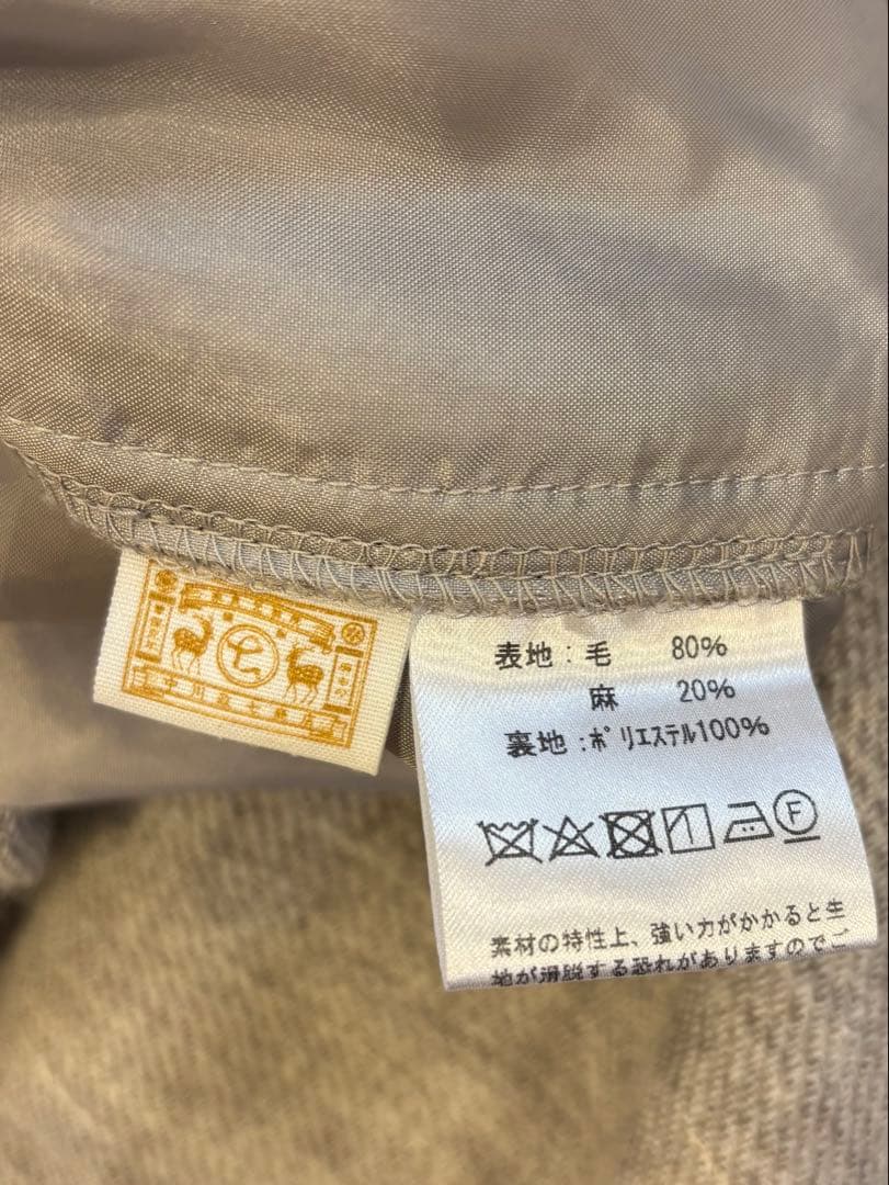 中川政七商店　キュロットスカート ウール+麻