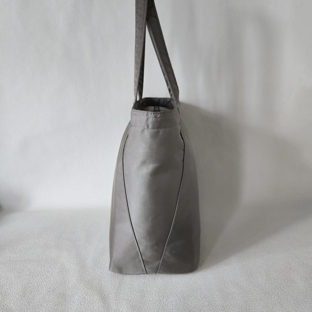 PORTER＿ SHELL TOTE(L)＿ポーターシェルトートカーキグレー
