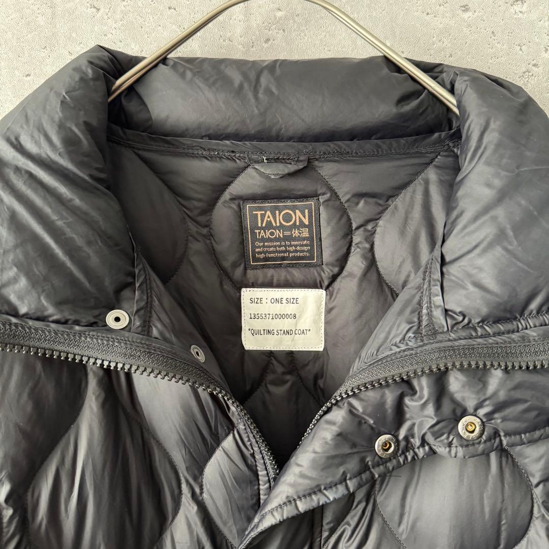 24AW✨TAION FREAK'S STORE 別注 ロングダウン　ブラック