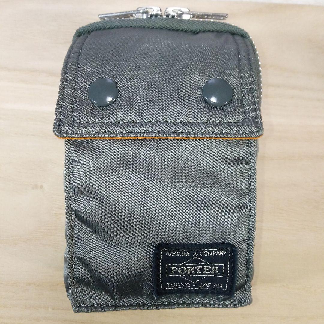 ポーター　タンカー　グリーン　ポーチ