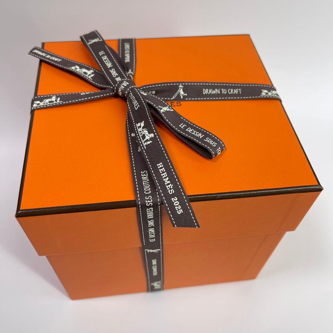 エルメス　ライスボウル 〈モザイク 24〉 プラチナ 2客セット　新品未使用品