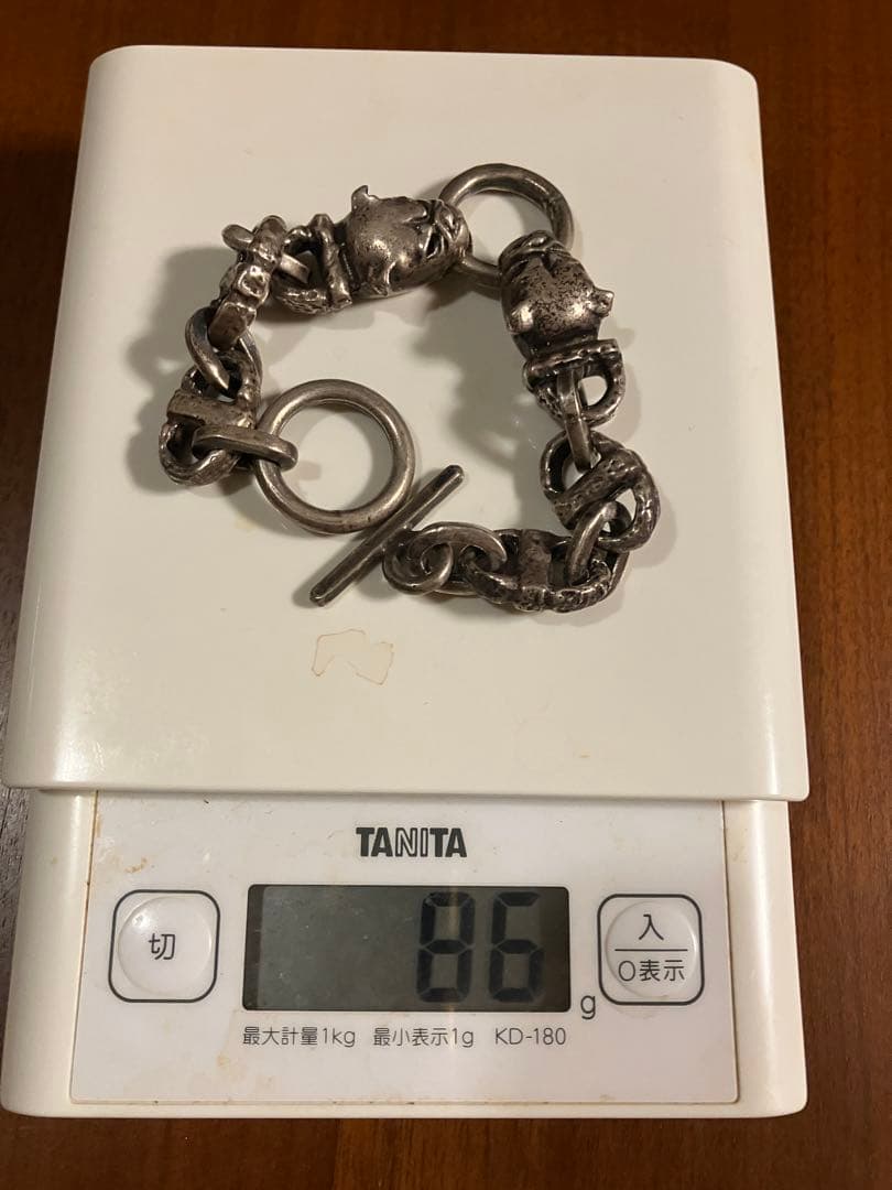 すごい素早い対応させていただきます！さん専用　オールドブルドッグブレスレット