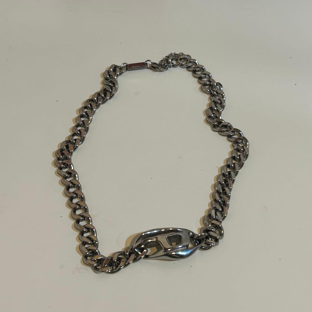 DIESEL チェーンネックレス ステンレス