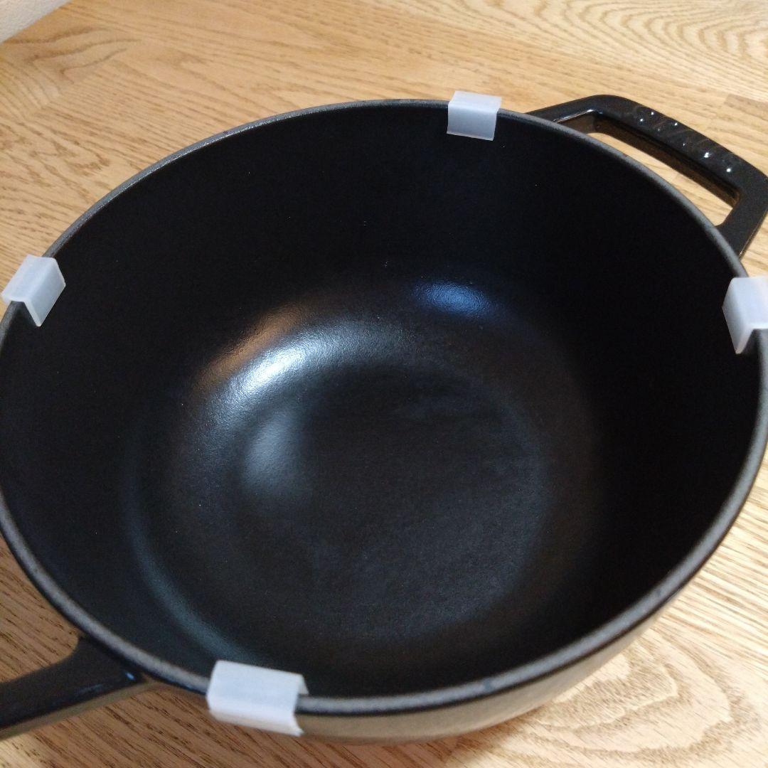 生涯保証あり ストウブ ワナベ 18cm シャイニーブラック