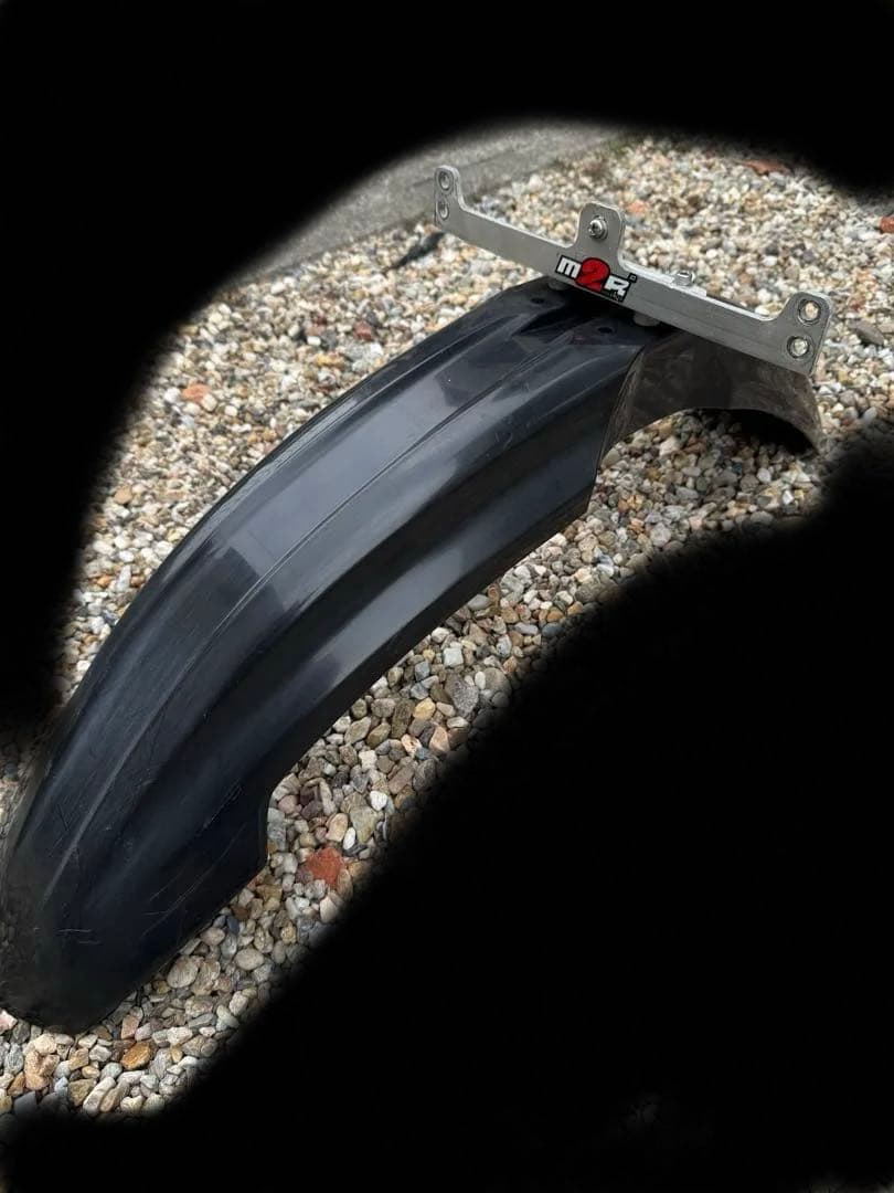 TW200 アップフェンダー 取付金具付き