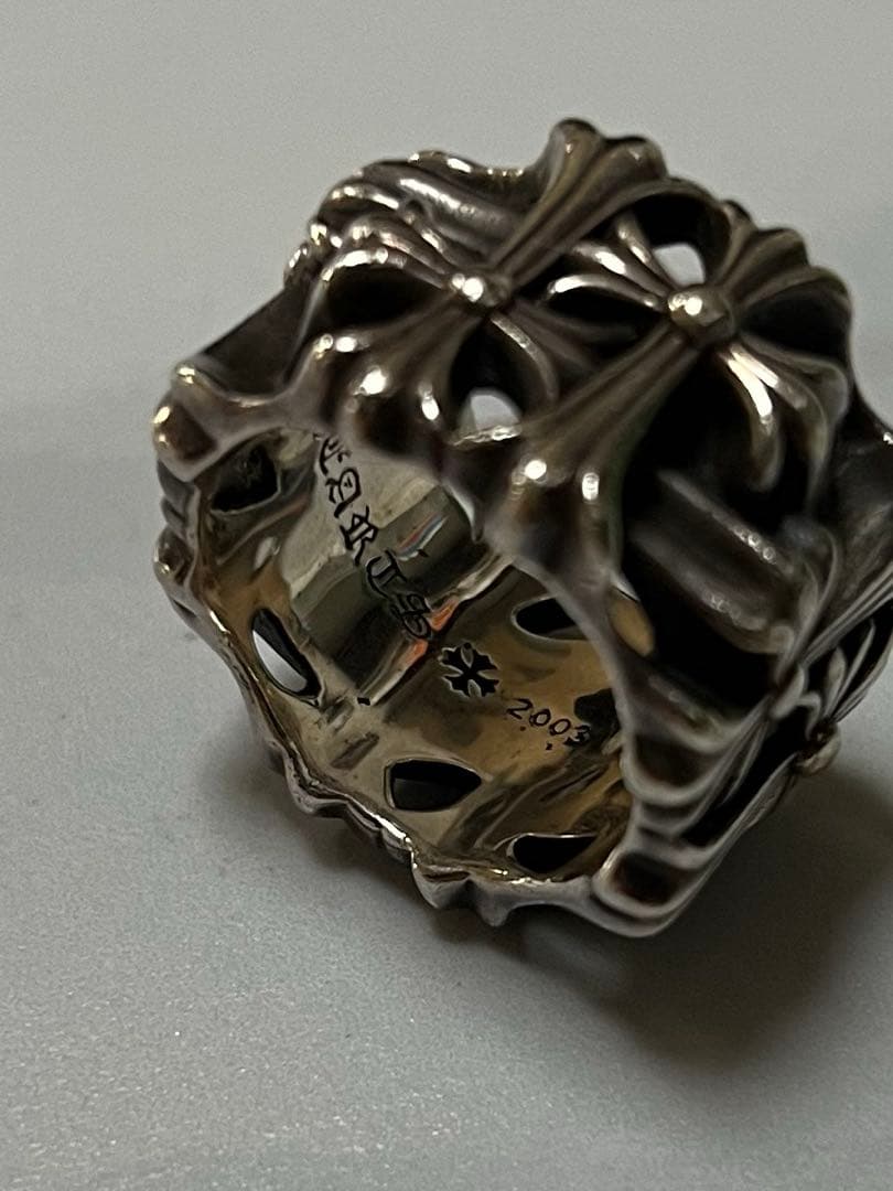 Chrome Hearts クロスリング （四角）19号