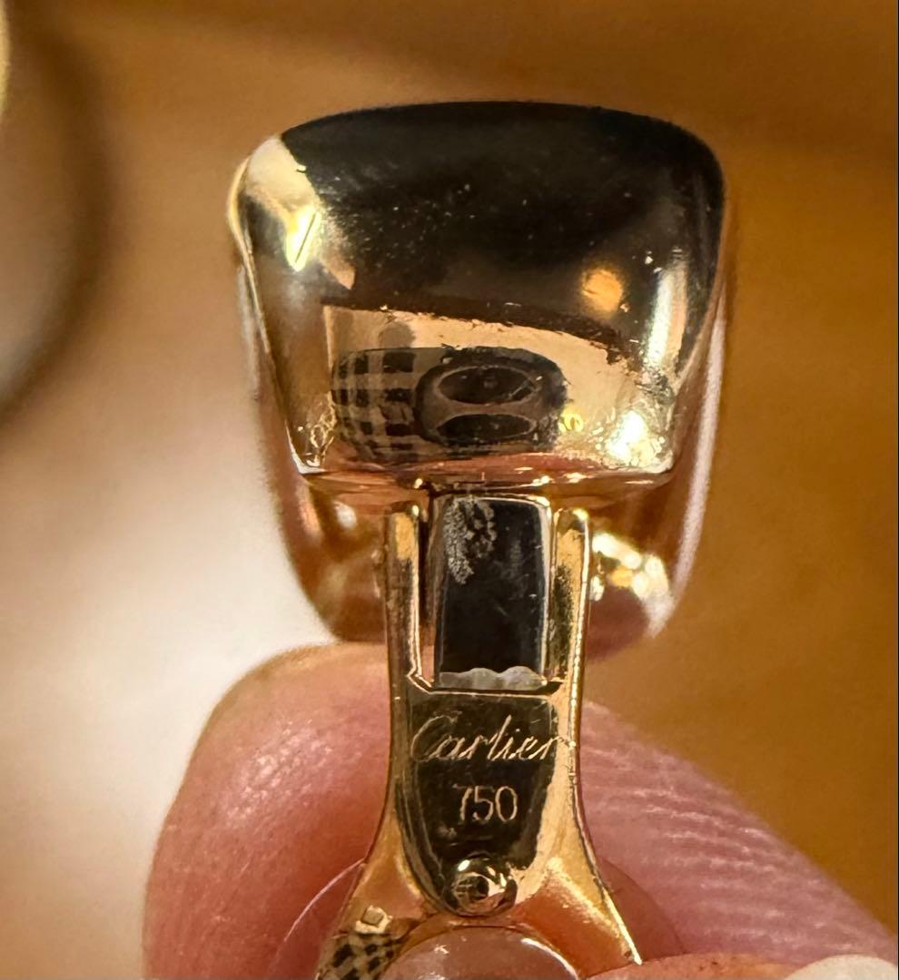 2月8日までお値引き Cartier ヌーベルバーグイヤリング　YG