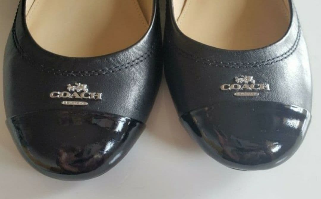 【新品】COACH CHELSEA フラットシューズ US5.5 JPN22.5