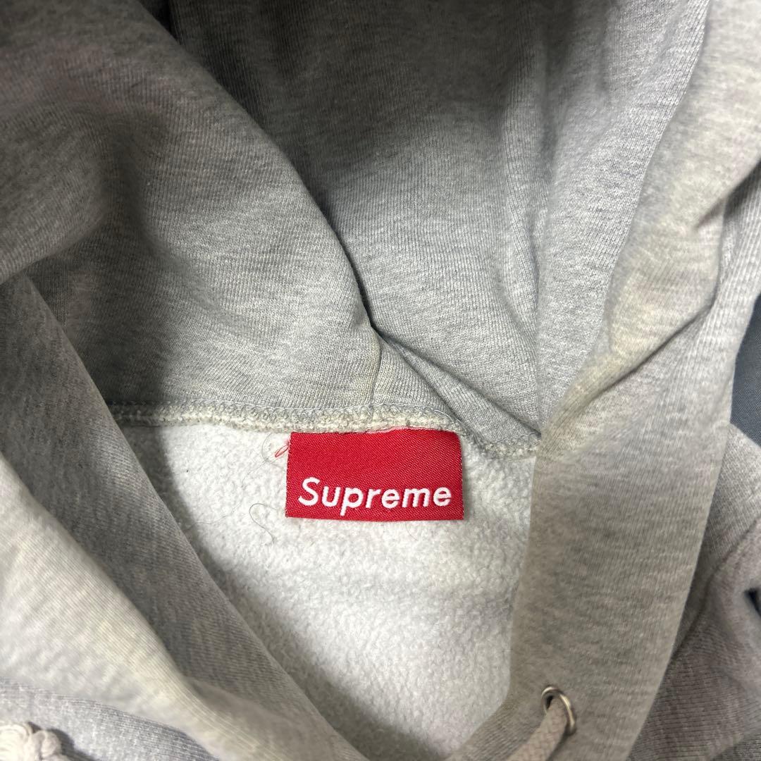 Supreme グレー ボックスロゴパーカー