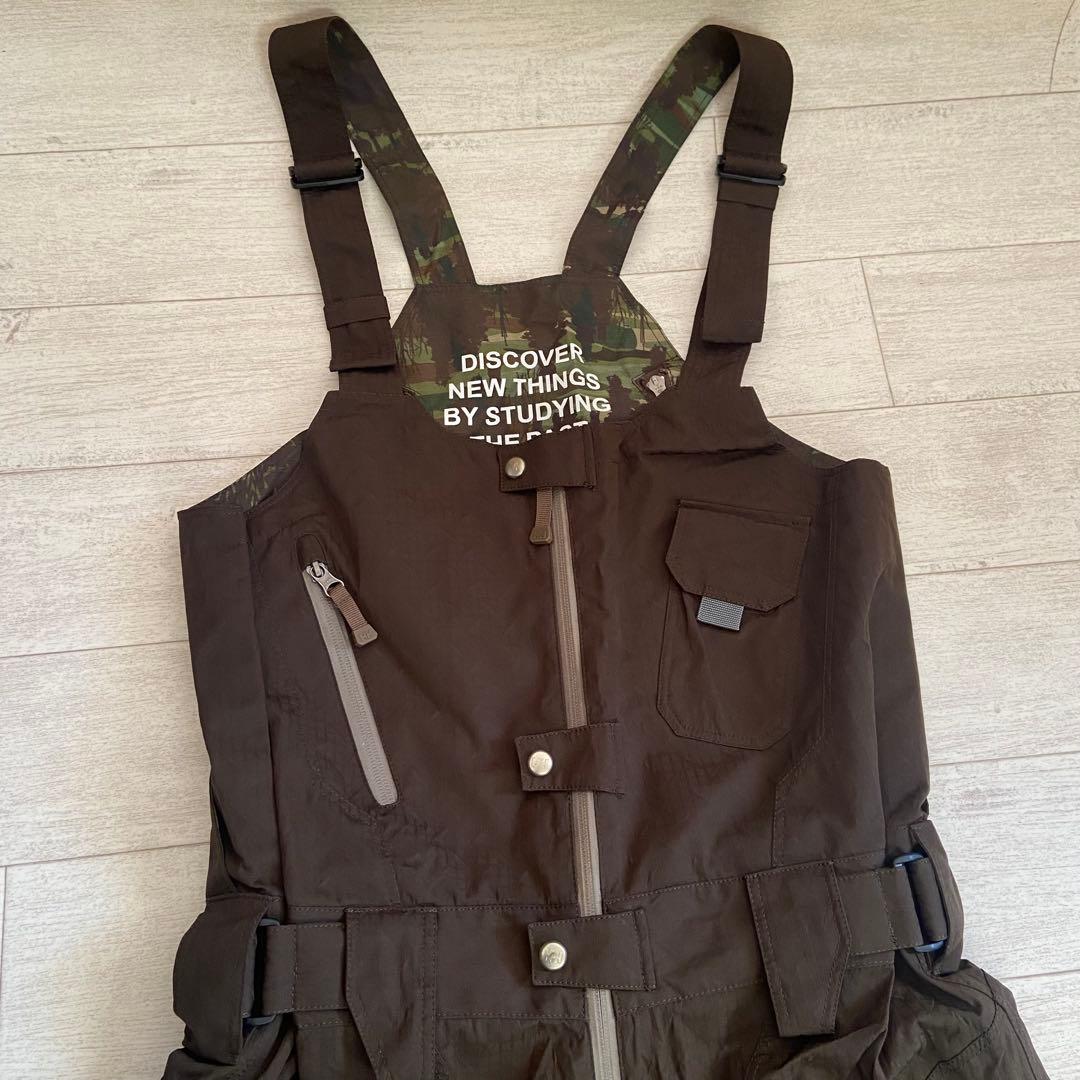 美品☆Helly Hansen ヘリーハンセンスノーボードウェアセット ブラウン