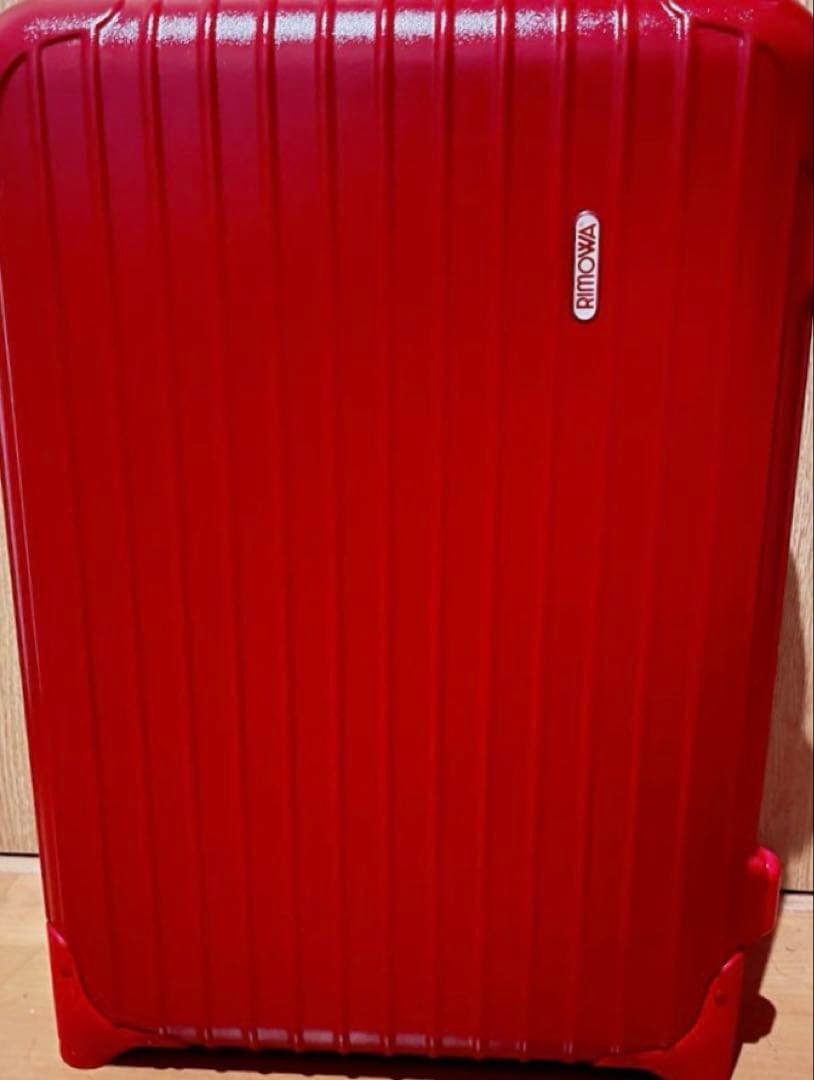 【値下げ不可】保証書付き　RIMOWA SALSA スーツケース レッド 35
