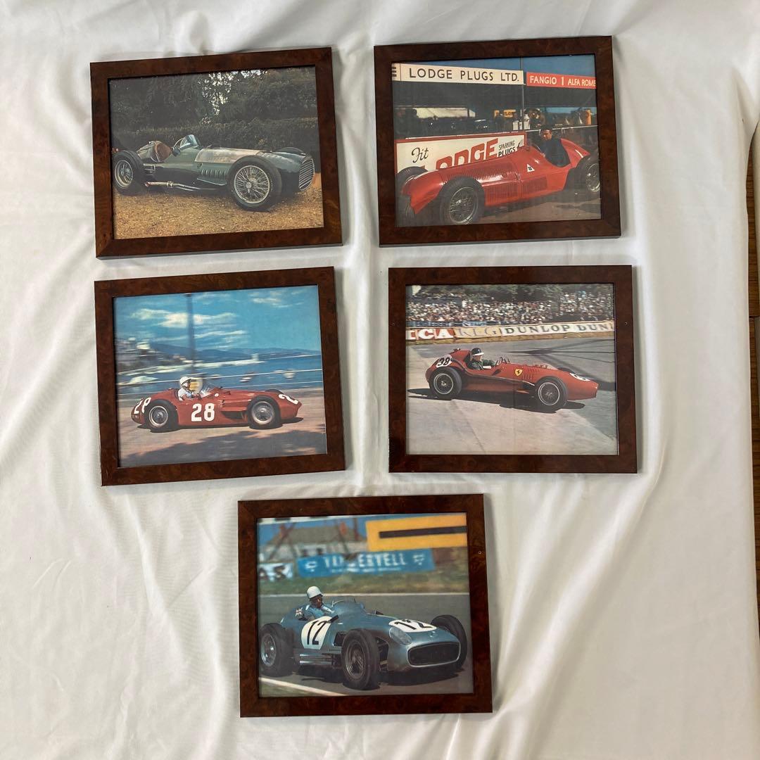クラシック・レーシングカー写真(印刷物)5点セット