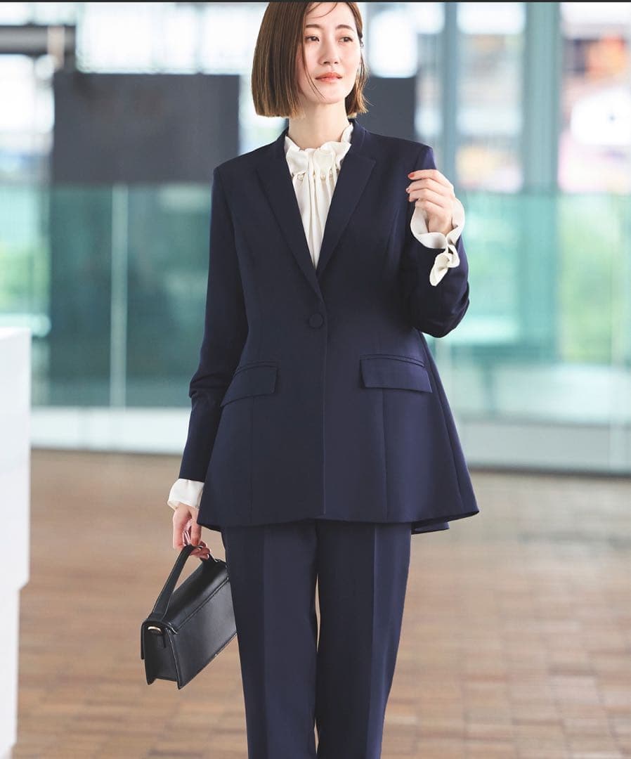 RUIRUE BOUTIQU ジャケット テーパードパンツスーツ