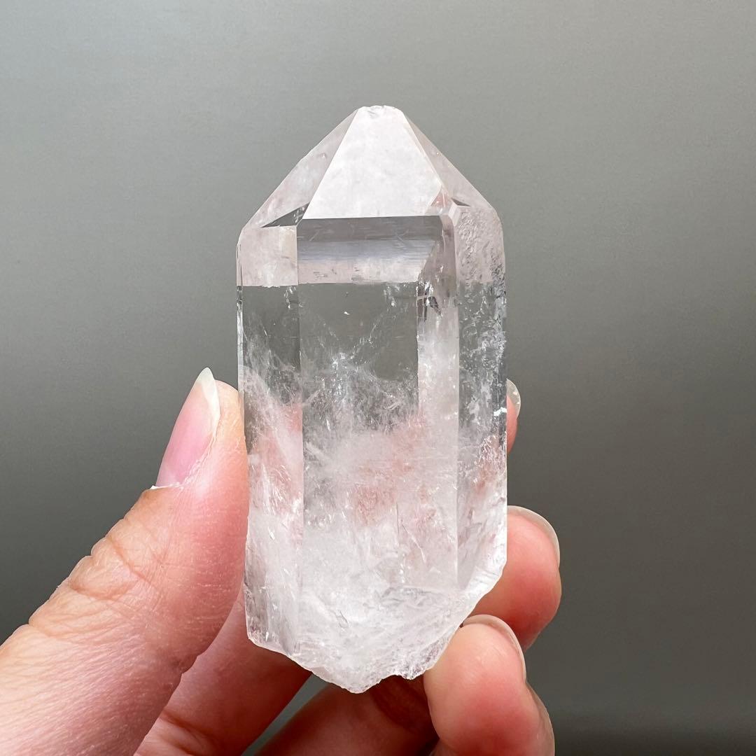 （ze84）ブラジルミナスジェライス州ゼッカデソーザ産水晶78.6g原石