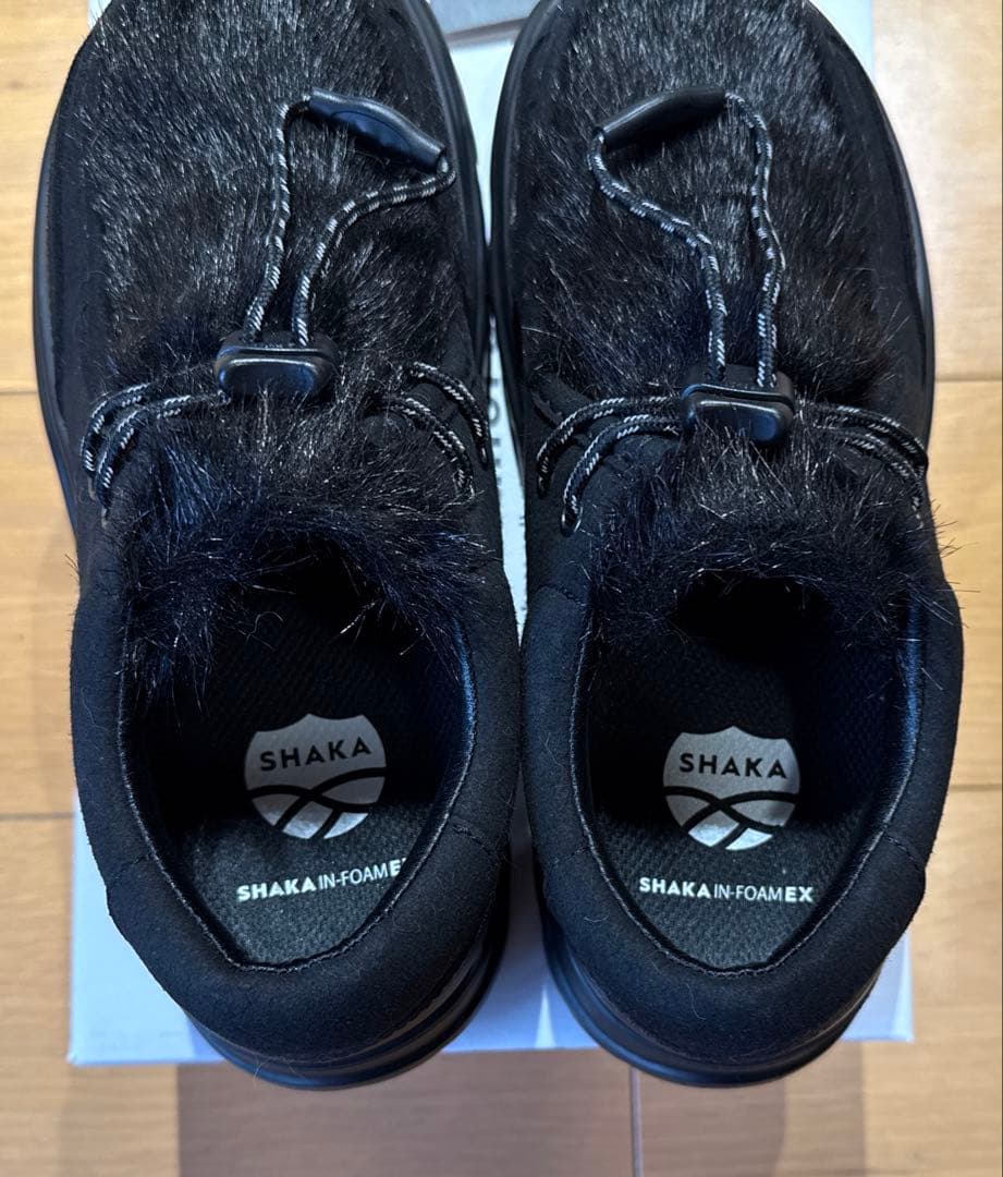 値下済☆美品　今期新作　SHAKA ファー付きチロルモックシューズ 2025AW