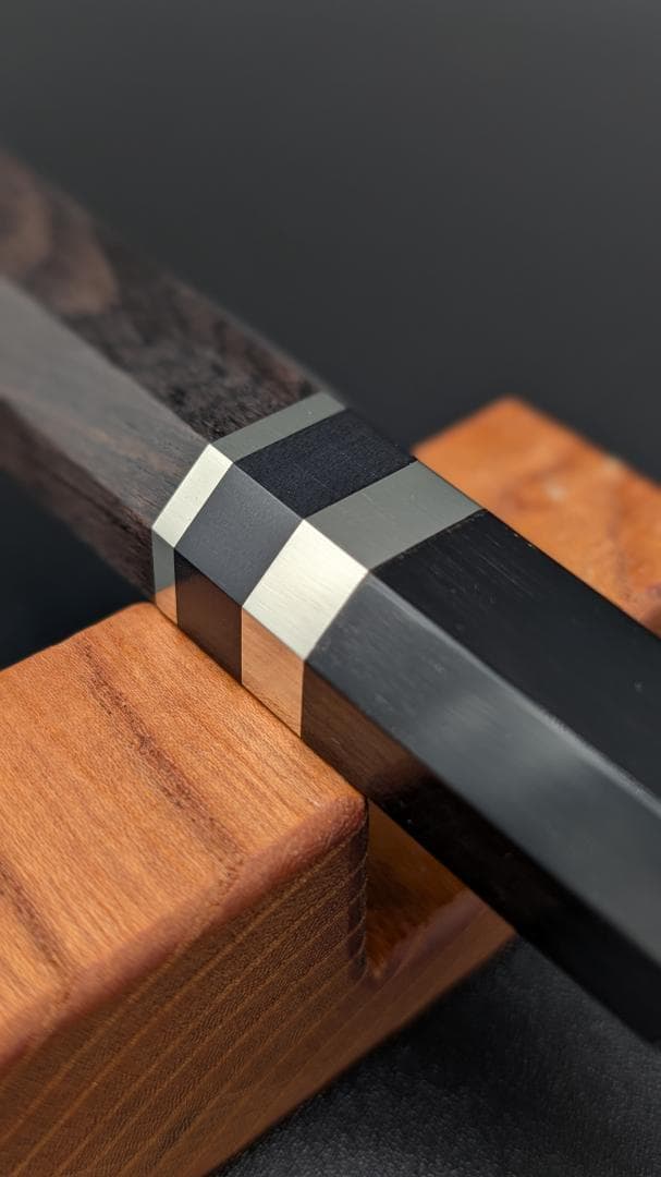 精魂道場 _ 柳刃包丁 _ 青二鋼 _ 本霞 _ 九寸(刃長270mm)