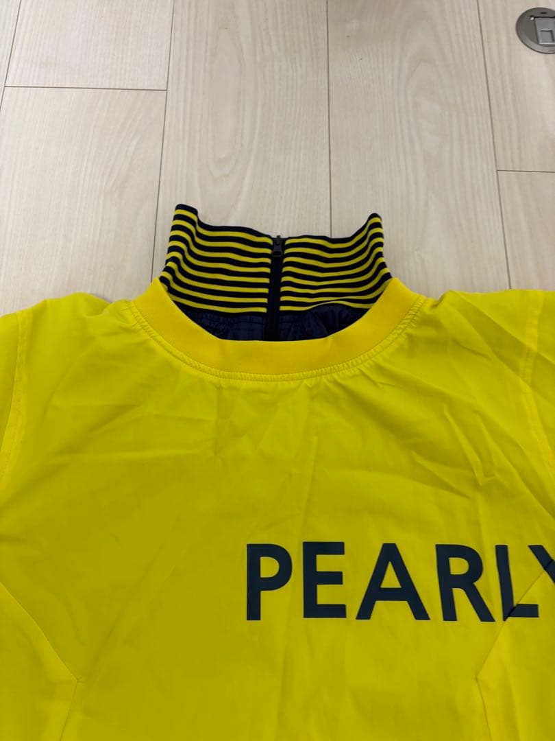 PEARLY A ジャケット イエロー ネイビー