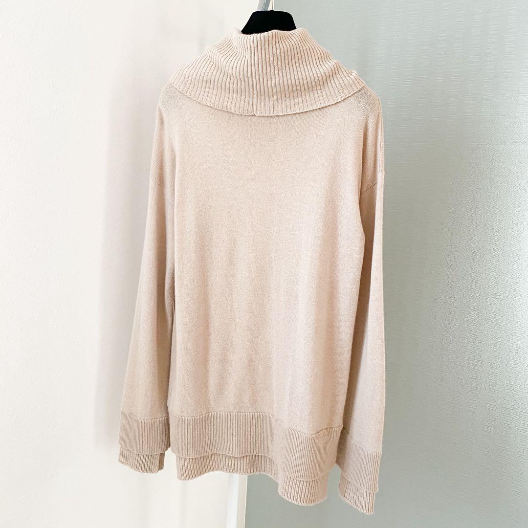 ★美品★アニオナ AGNONA カシミヤ100% タートルネックセーター★