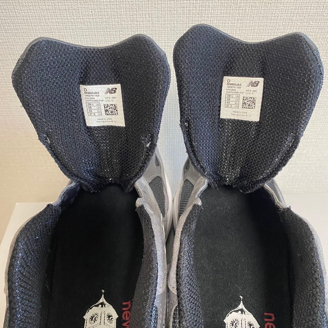【美品】New Balance × UA別注990V3 M990UA3